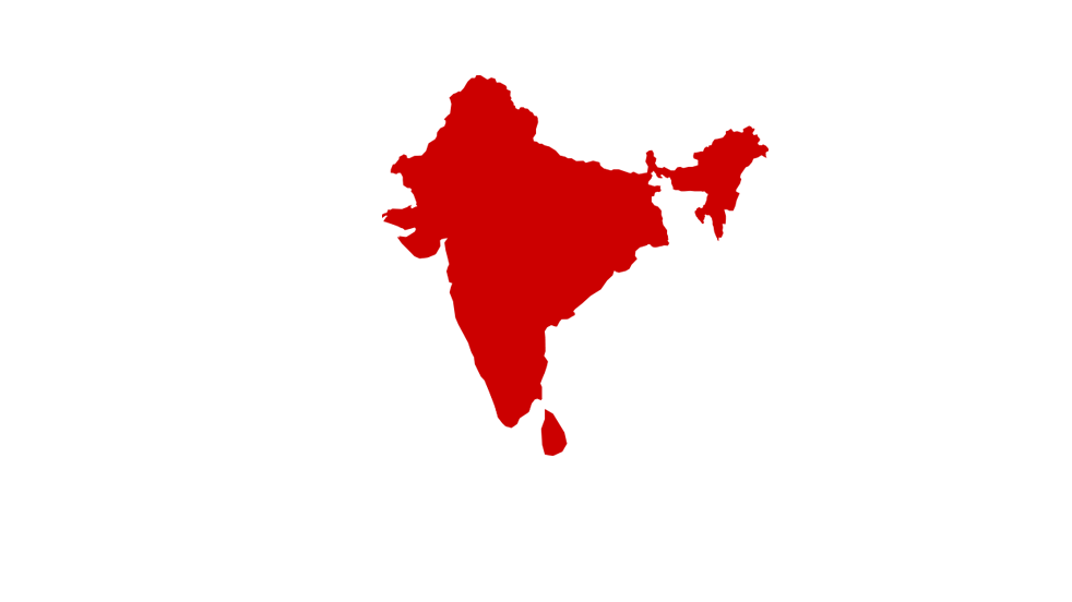 map of india