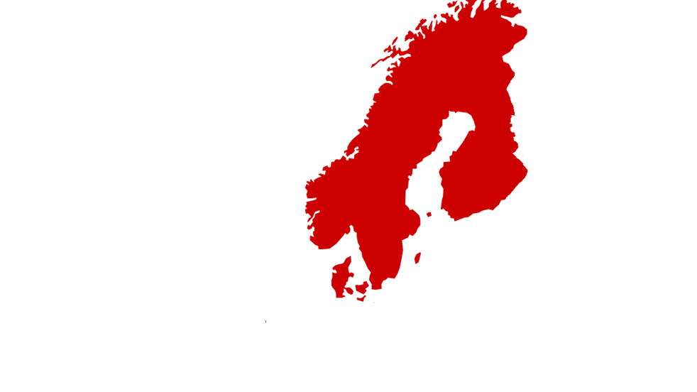 map of Nordics