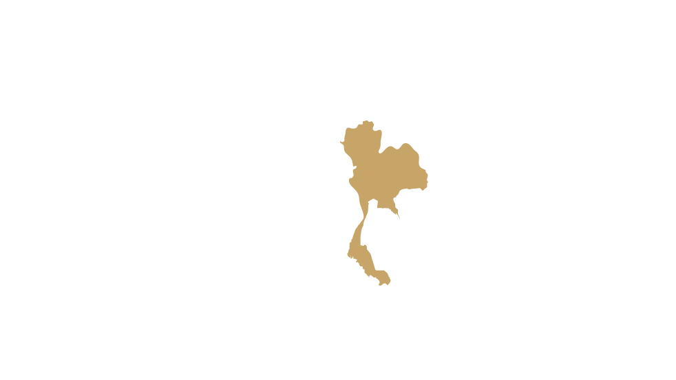 map of Thailand